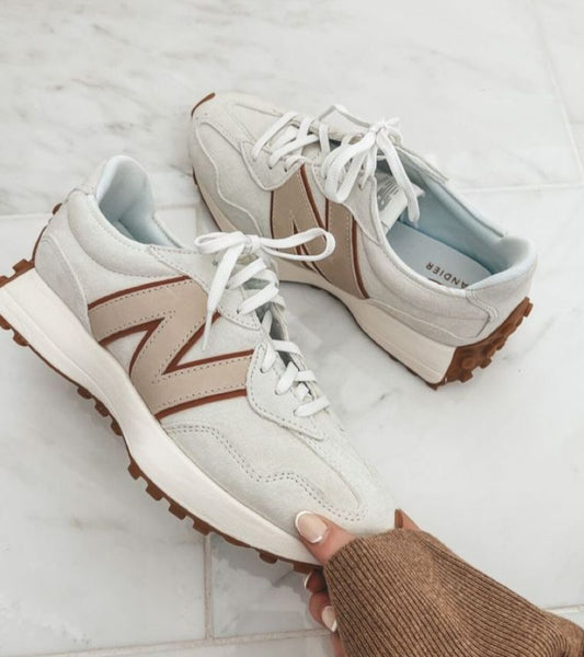 NEW BALANCE 327 BLANCE BEIGE