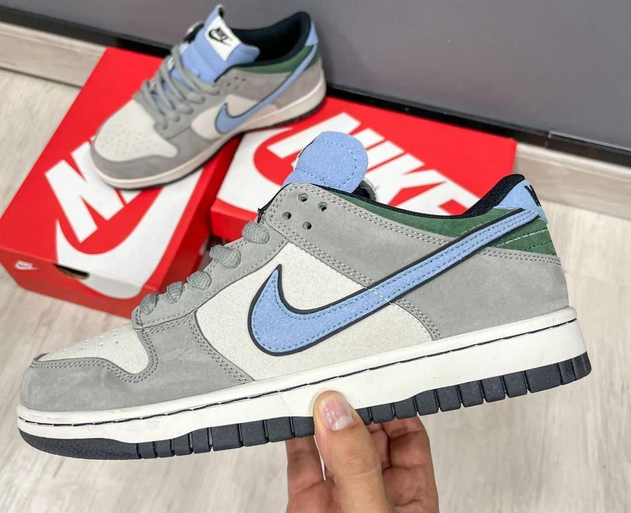 NIKE SB GRAY BLUE